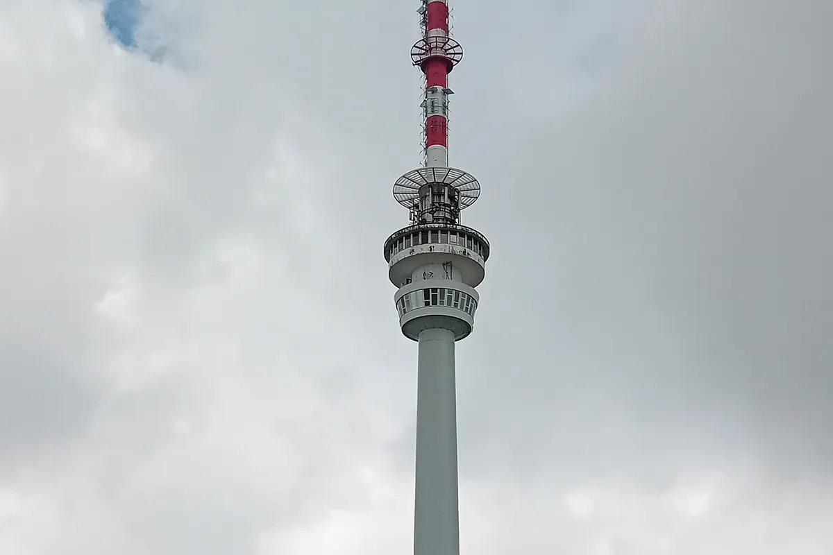 Rozhledna a televizní vysílač Praděd