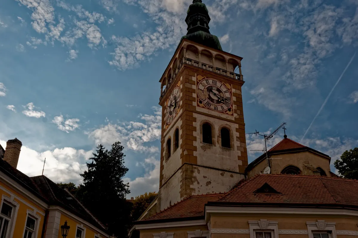 Kostelní věž kostela svatého Václava