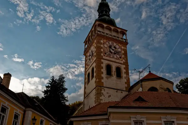 Kostelní věž kostela svatého Václava